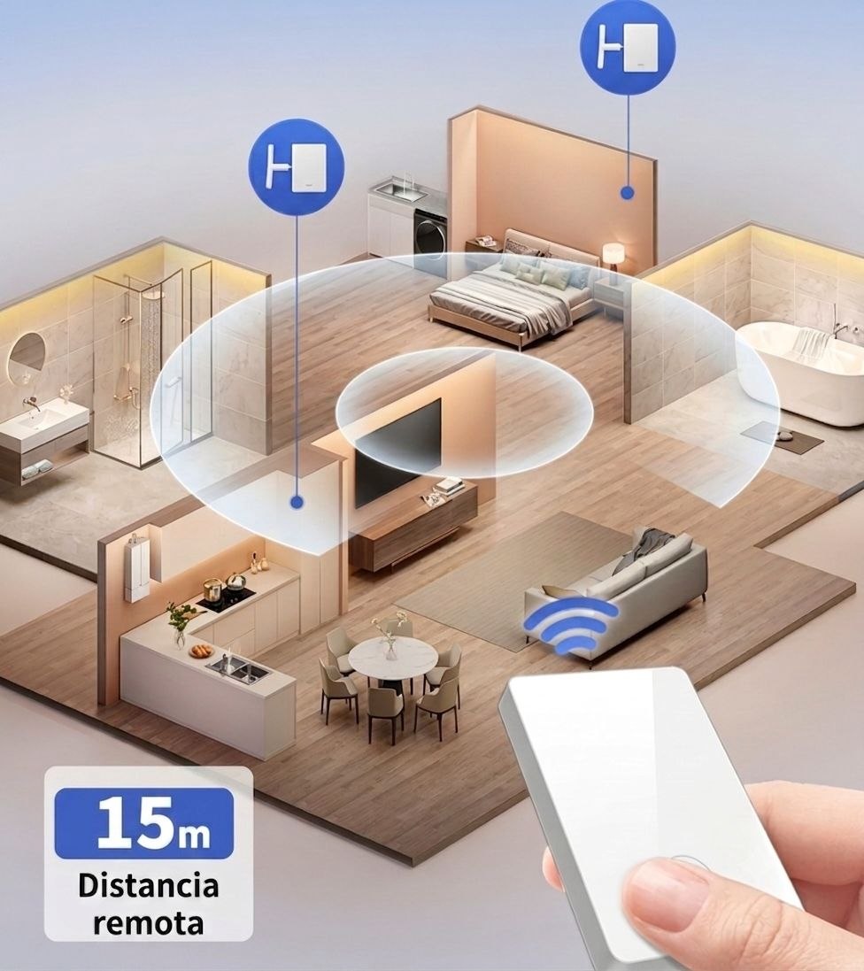 Control remoto inalámbrico para luces