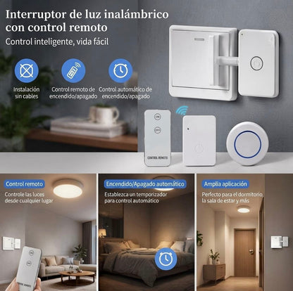 Control remoto inalámbrico para luces