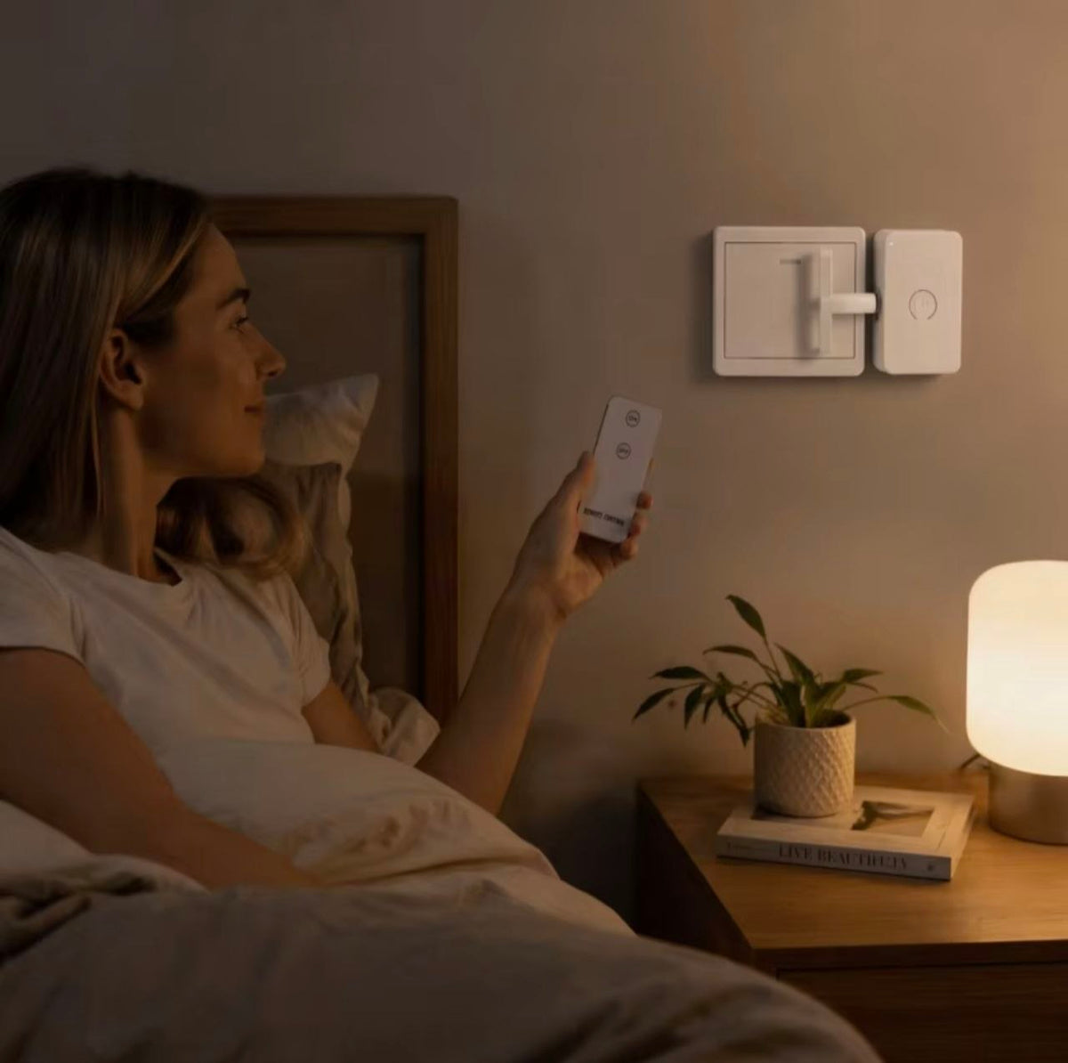 Control remoto inalámbrico para luces